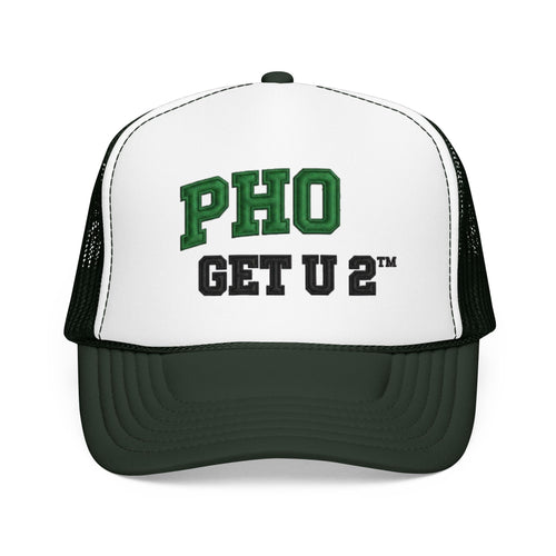 PHO GET U 2™ Trucker OTTO Hat – Funny Pho Pun Foam Snapback Cap