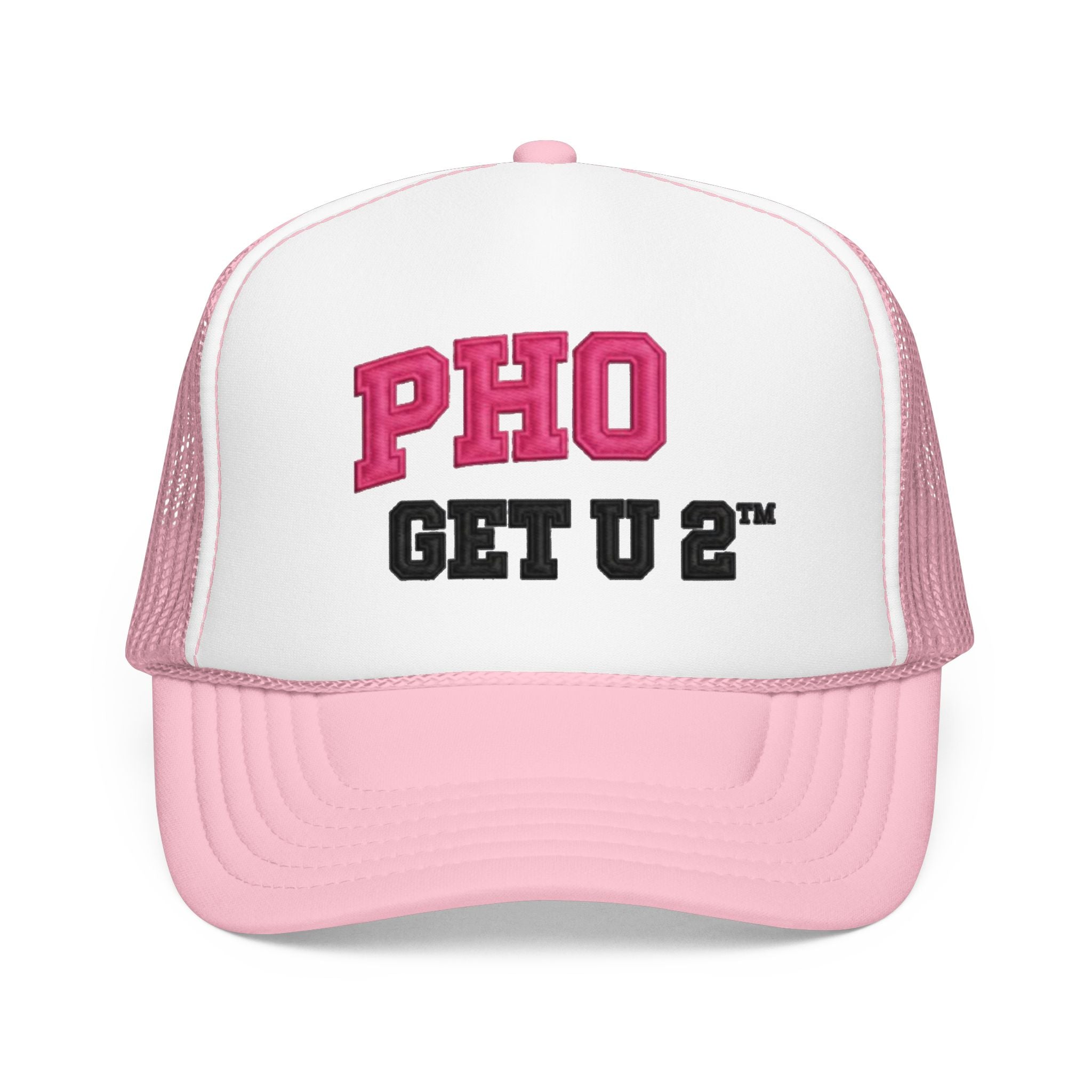 Women’s PHO GET U 2™ OTTO Trucker Mesh Hat Pho Pun Snapback Cap