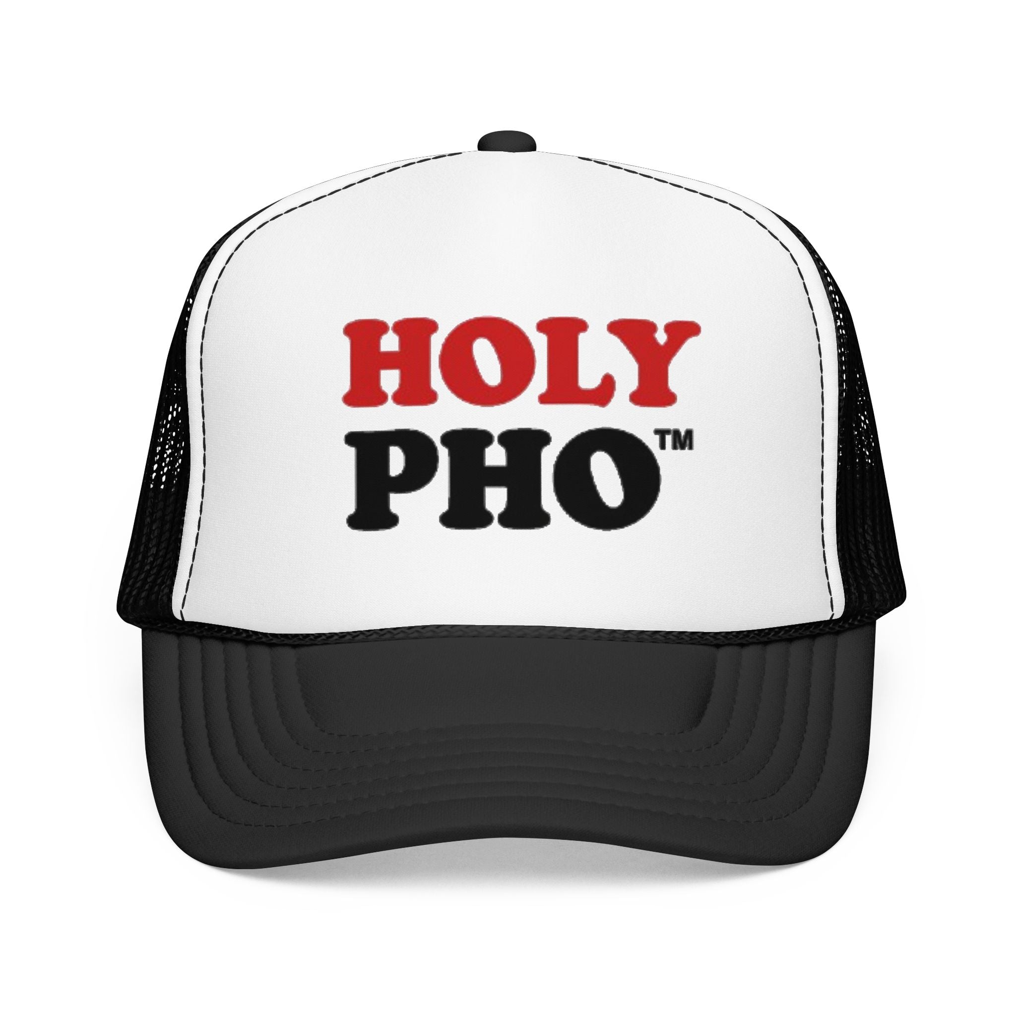 HOLY PHO™ OTTO Trucker Mesh Hat Pho Pun Snapback Cap