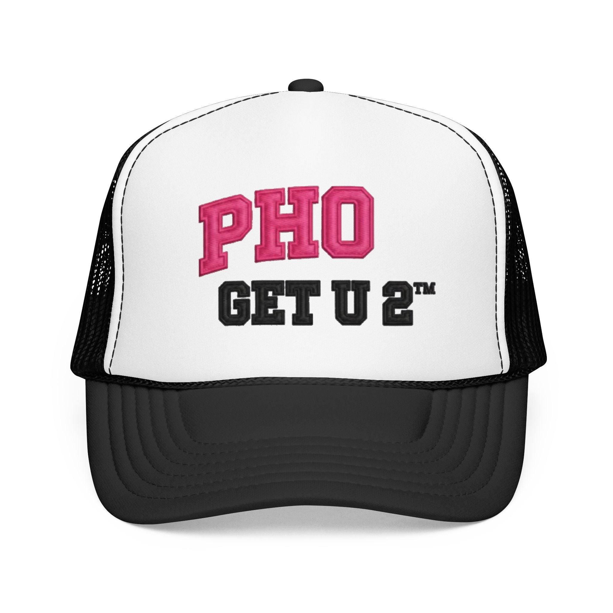 Women’s PHO GET U 2™ OTTO Trucker Mesh Hat Pho Pun Snapback Cap