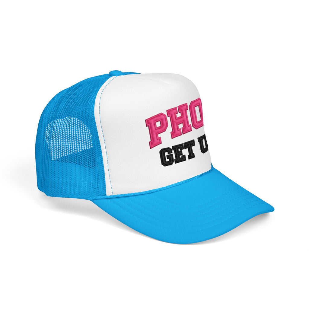 Women’s PHO GET U 2™ OTTO Trucker Mesh Hat Pho Pun Snapback Cap