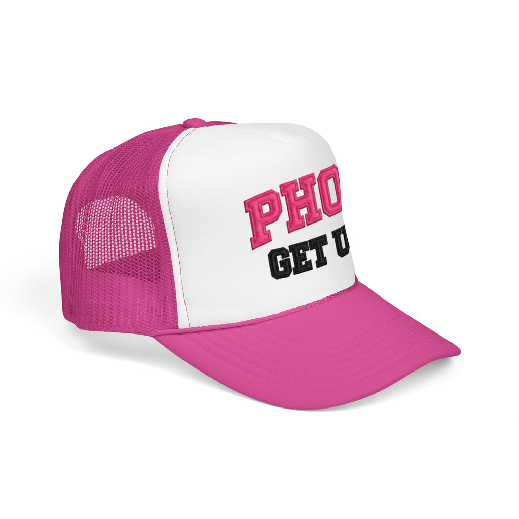 Women’s PHO GET U 2™ OTTO Trucker Mesh Hat Pho Pun Snapback Cap