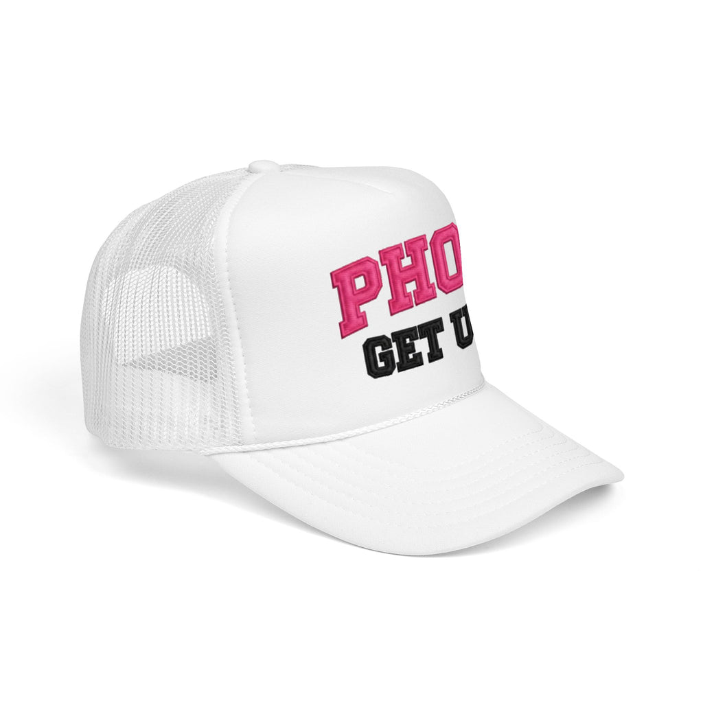 Women’s PHO GET U 2™ OTTO Trucker Mesh Hat Pho Pun Snapback Cap