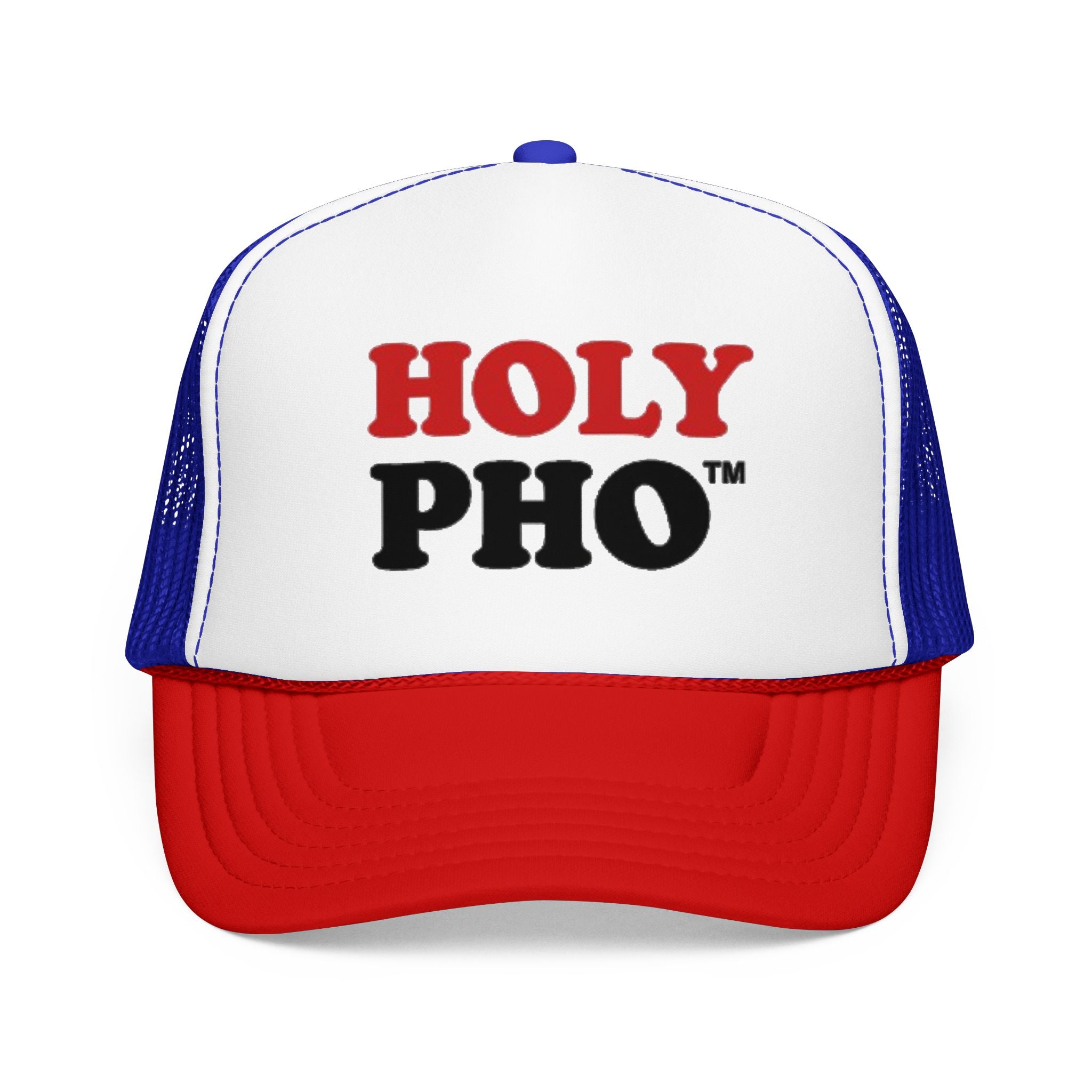 HOLY PHO™ OTTO Trucker Mesh Hat Pho Pun Snapback Cap